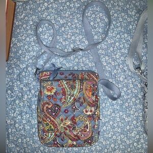 Vera Bradley Lavender Multi Paisley Crossbody